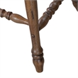 Pemberly Row 5 Piece Gathering Table Dining Set Antique Honey Rubberwood