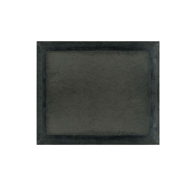 Pemberly Row Landscape Mirror for Bedroom Dresser in Saddle Tan