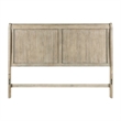 Pemberly Row Queen Sleigh Headboard with Louis Philippe Style in Saddle Tan