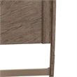 Pemberly Row Queen Panel Headboard with Starburst Veneer in Burnished Beige Oak