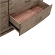 Pemberly Row 6 Drawer Dresser with Felt and Cedar Lining in Burnished Beige
