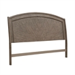 Pemberly Row King Panel Storage Bed with Padded Bench Seat in Burnished Beige