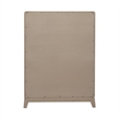 Pemberly Row 5 Drawer Chest with Cedar Lining in Burnished Beige