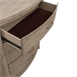 Pemberly Row 5 Drawer Chest with Cedar Lining in Burnished Beige