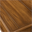 Pemberly Row Rectangular Leg Dining Table with 2 Leaves in Rustic Oak