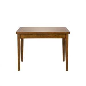 Pemberly Row 36 x 60 Inch Rectangular Dining Table in Rustic Oak