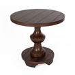 Pemberly Row 3-Piece Living Room Table Set in Dark Brown Wood Finish