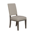 Pemberly Row 7 Piece Trestle Table Dining Set with Arm Chairs in Havana Brown