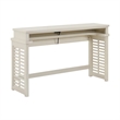 Pemberly Row 3-Piece Console Table Set with Stools and Charging Station
