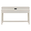 Pemberly Row 3-Piece Console Table Set with Stools and Charging Station