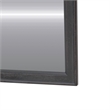 Pemberly Row Landscape Mirror with Beveled Edge in Dusty Taupe and Black