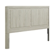 Pemberly Row Queen Panel Bed with Rounded Pilasters and Overlay Panels in White