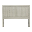 Pemberly Row Queen Panel Bed with Rounded Pilasters and Overlay Panels in White