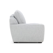 Pemberly Row Sofa Loveseat and Recliner Power Set in Smoke Gray Fabric