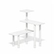 Pemberly Row 3-Tier Adjustable Desktop Organizer Toolless in White