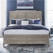 Pemberly Row California King Panel Bed Frame in Sanctuary White