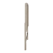 Pemberly Row Queen Panel Bed Headboard with Crown Molding in Sanctuary White
