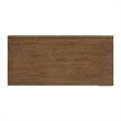 Pemberly Row 2 Door Accent Cabinet with Reeded Pattern in Brown