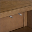 Pemberly Row 2 Door Accent Cabinet with Reeded Pattern in Brown