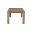 Pemberly Row Rectangular Dining Table with 24 Inch Leaf in Brown