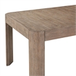 Pemberly Row Rectangular Dining Table with 24 Inch Leaf in Brown