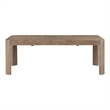 Pemberly Row Rectangular Dining Table with 24 Inch Leaf in Brown