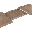 Pemberly Row Rectangular Dining Table with 24 Inch Leaf in Brown