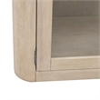 Pemberly Row Bunching Display Cabinet with LED Lighting in White
