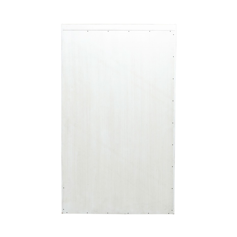 Pemberly Row Bunching Display Cabinet with LED Lighting in White