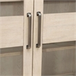 Pemberly Row Bunching Display Cabinet with LED Lighting in White