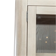 Pemberly Row Bunching Display Cabinet with LED Lighting in White