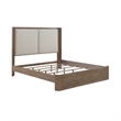 Pemberly Row King Shelter Bed Dresser Mirror Chest and Nightstand
