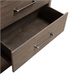 Pemberly Row 6-Drawer Bedroom Dresser with Cedar Lined Storage in Brown