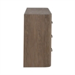 Pemberly Row 6-Drawer Bedroom Dresser with Cedar Lined Storage in Brown