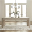 Pemberly Row 7 Piece Rectangular Dining Table Set with Leaf in White