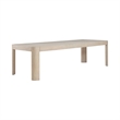 Pemberly Row 7 Piece Rectangular Dining Table Set with Leaf in White
