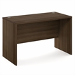 Pemberly Row 47 Inch Computer Desk with Cord Grommet in Modern Walnut