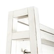 Pemberly Row 2 Piece Mirror Hall Tree Storage Set with Drawer in White
