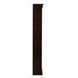 Pemberly Row Jr Executive 84 Inch Bookcase with Adjustable Shelves in Cognac
