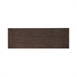 Pemberly Row Jr Executive Credenza in Rubberwood Saddle Brown Finish