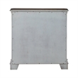 Pemberly Row Accent Cabinet with Rounded Pilasters and Distressing in White