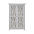 Pemberly Row Armoire with Shingle Accents and Soft Close Drawers in White