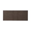 Pemberly Row Trestle Table Set with Easy Glide Leaf in Brown