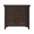 Pemberly Row 2 Door Bedside Chest with Charging and Chippendale Fretwork