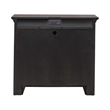 Pemberly Row 2 Door Bedside Chest with Charging and Chippendale Fretwork
