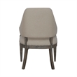 Pemberly Row Upholstered Arm Chair with Nail Head Accents in Havana Brown