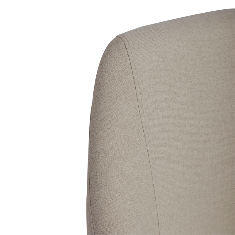 Pemberly Row Upholstered Arm Chair with Nail Head Accents in Havana Brown