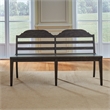 Pemberly Row 6 Piece Rectangular Table Set with Bread Board Top in Brown