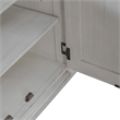Pemberly Row 2 Door 9 Drawer Dresser with Cedar Lining in Riverstone White