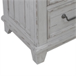 Pemberly Row 2 Door 9 Drawer Dresser with Cedar Lining in Riverstone White